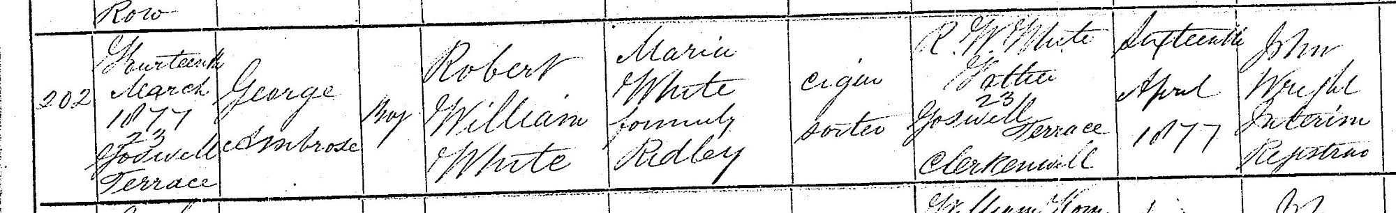 George Ambrose White