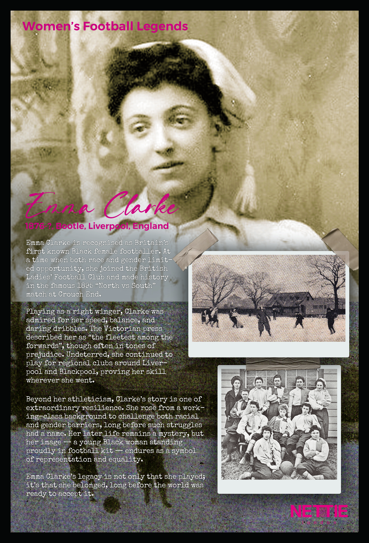 Emma Clarke postcard