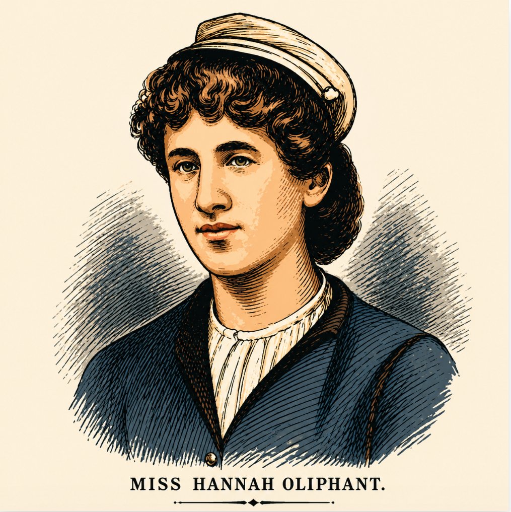 Miss Hannah Oliphant — portrait sketch, 1896