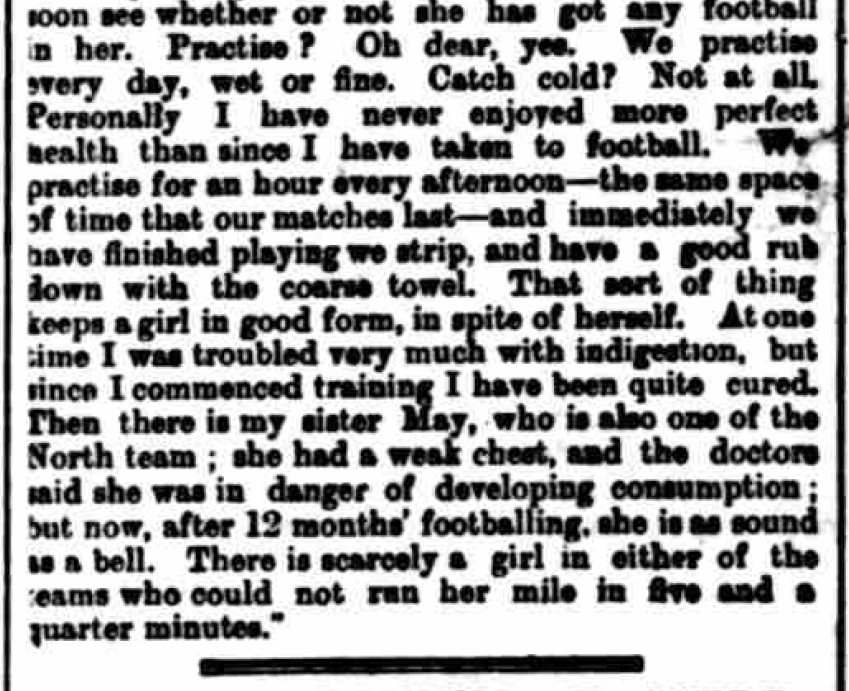 Miss Hudson interview continued — Redcar and Saltburn News 4 January 1896